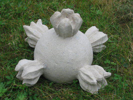 Stone carving: Replacement finial