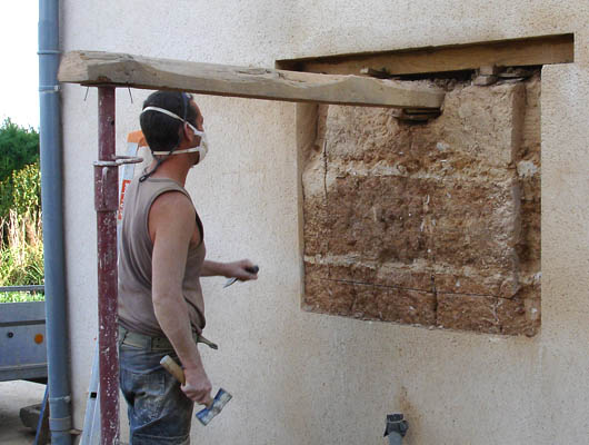 New opening in 'pise de terre'